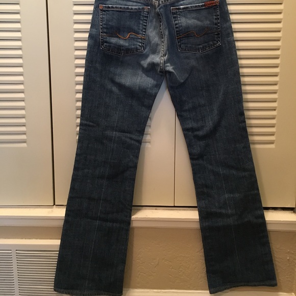 7 for all mankind bootcut jeans, 27 - Picture 2 of 8